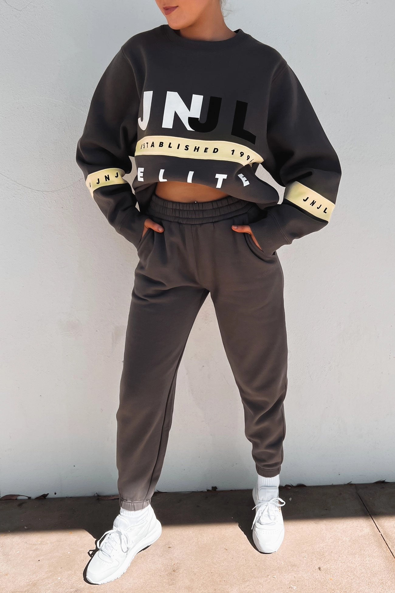 salem Austin Track Pant Charcoal