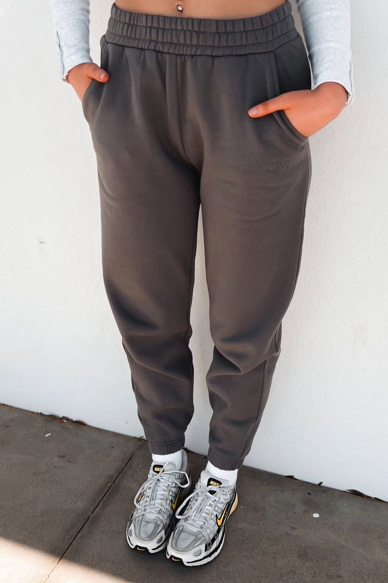 salem Austin Track Pant Charcoal