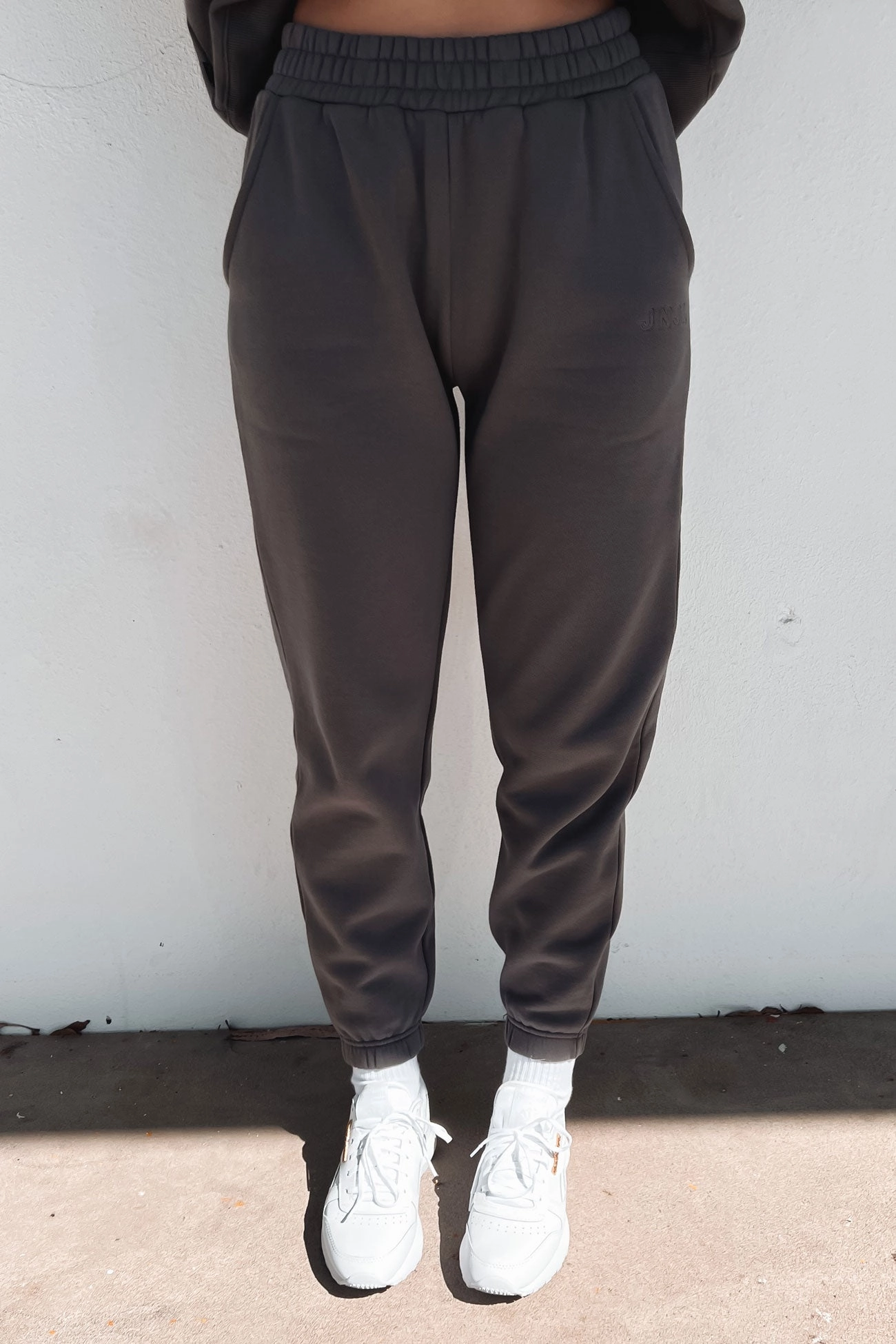 salem Austin Track Pant Charcoal