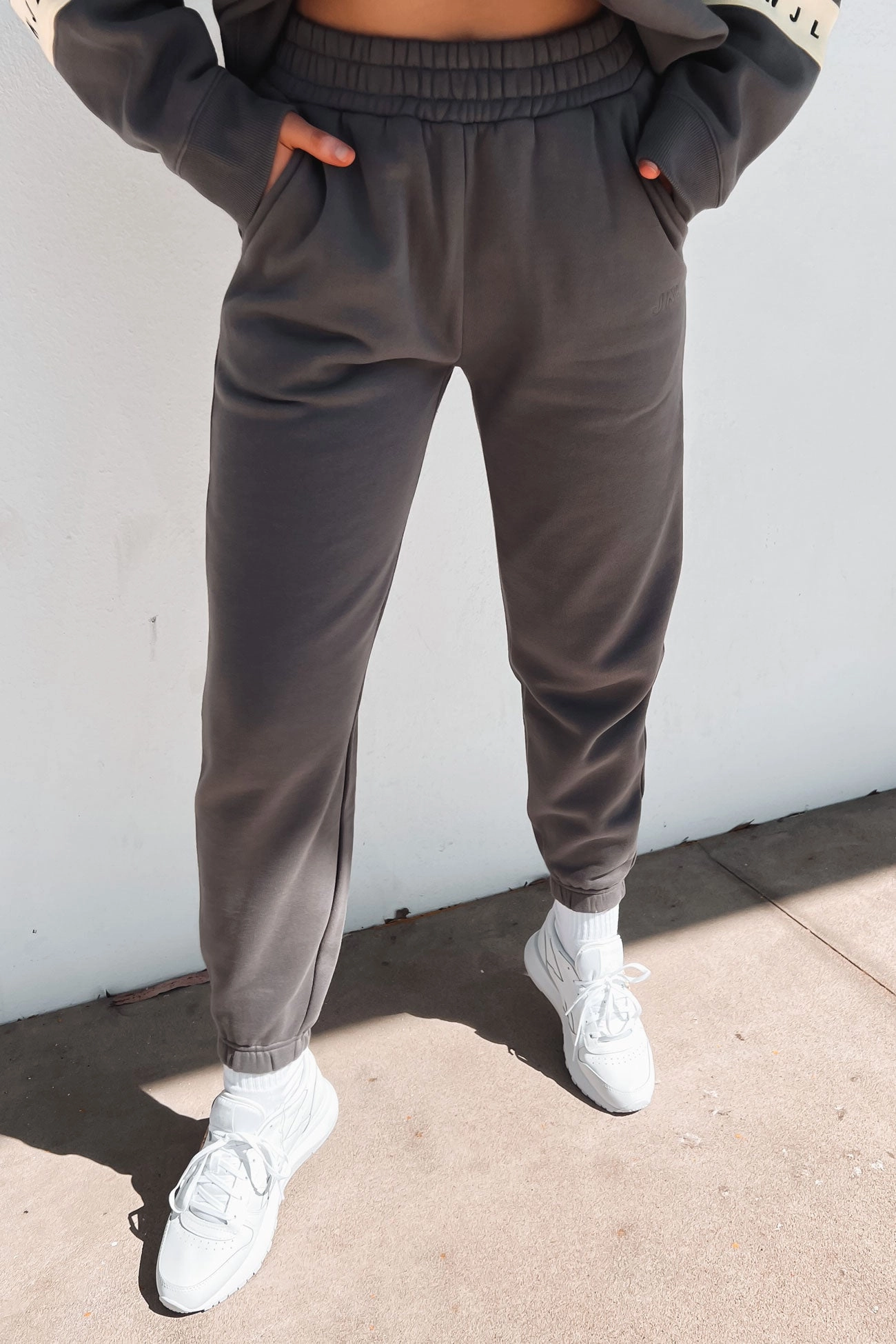 salem Austin Track Pant Charcoal