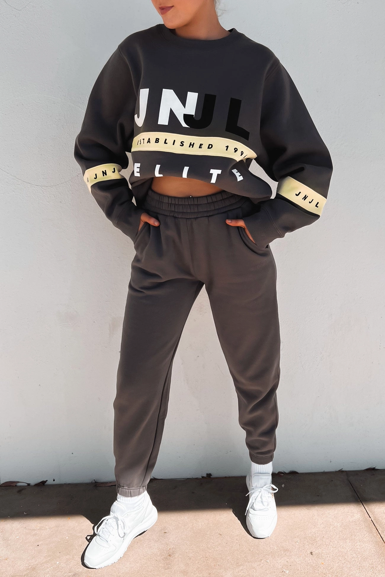 salem Austin Track Pant Charcoal