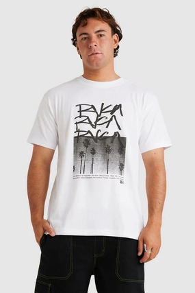 salem Scrawls Short Sleeve Tee White zimmermann sale