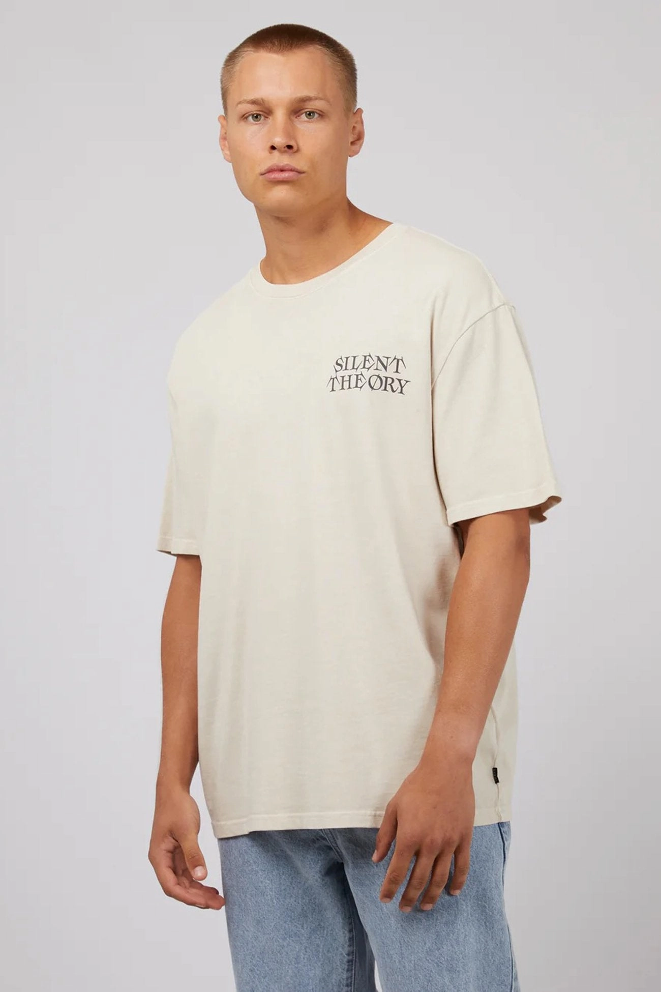 sales clothing Barb Tee Chalk sale sign