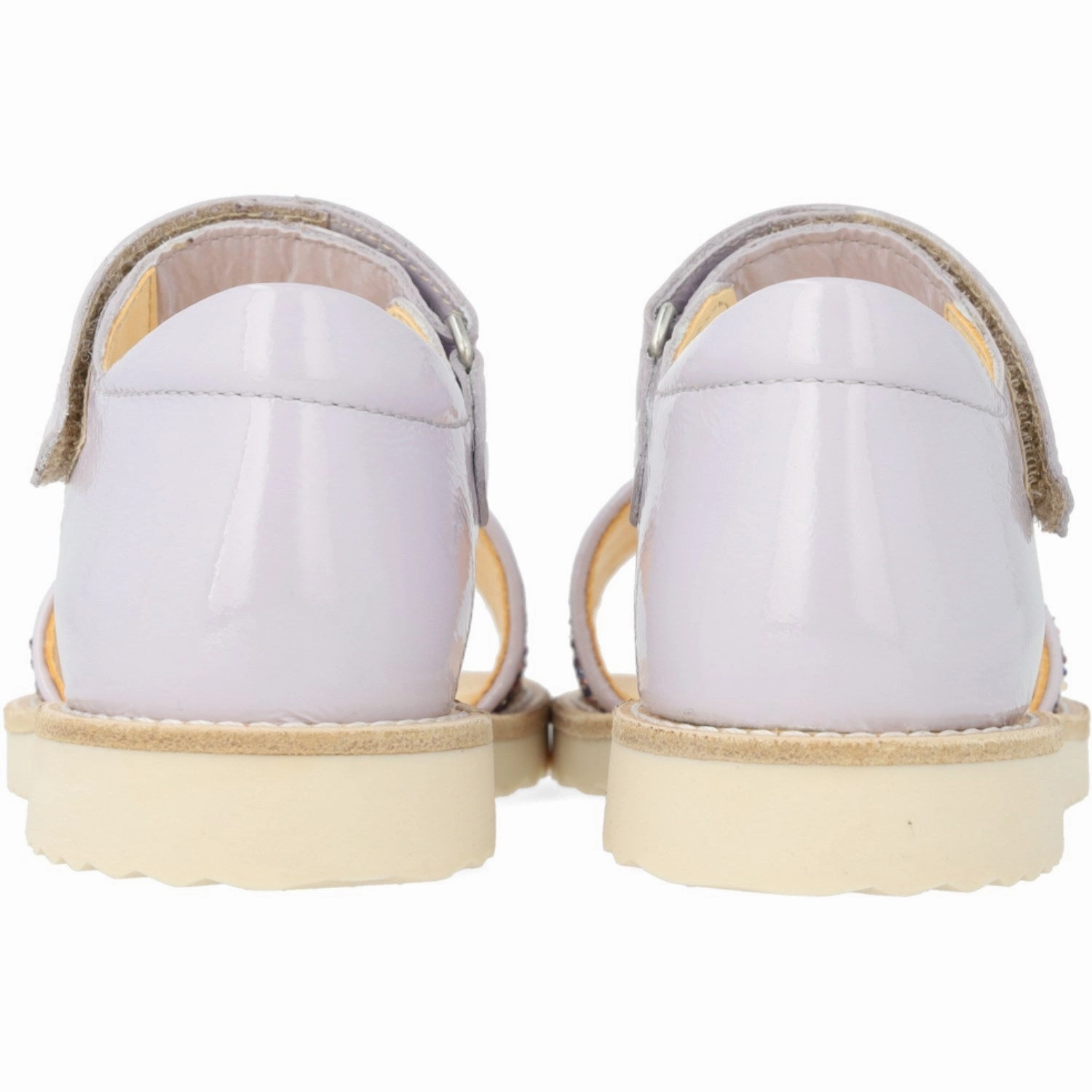 Sandals Angulus Lilac/Pastel Multi Glitter Laksandal Med Funklende Glitterdetalje