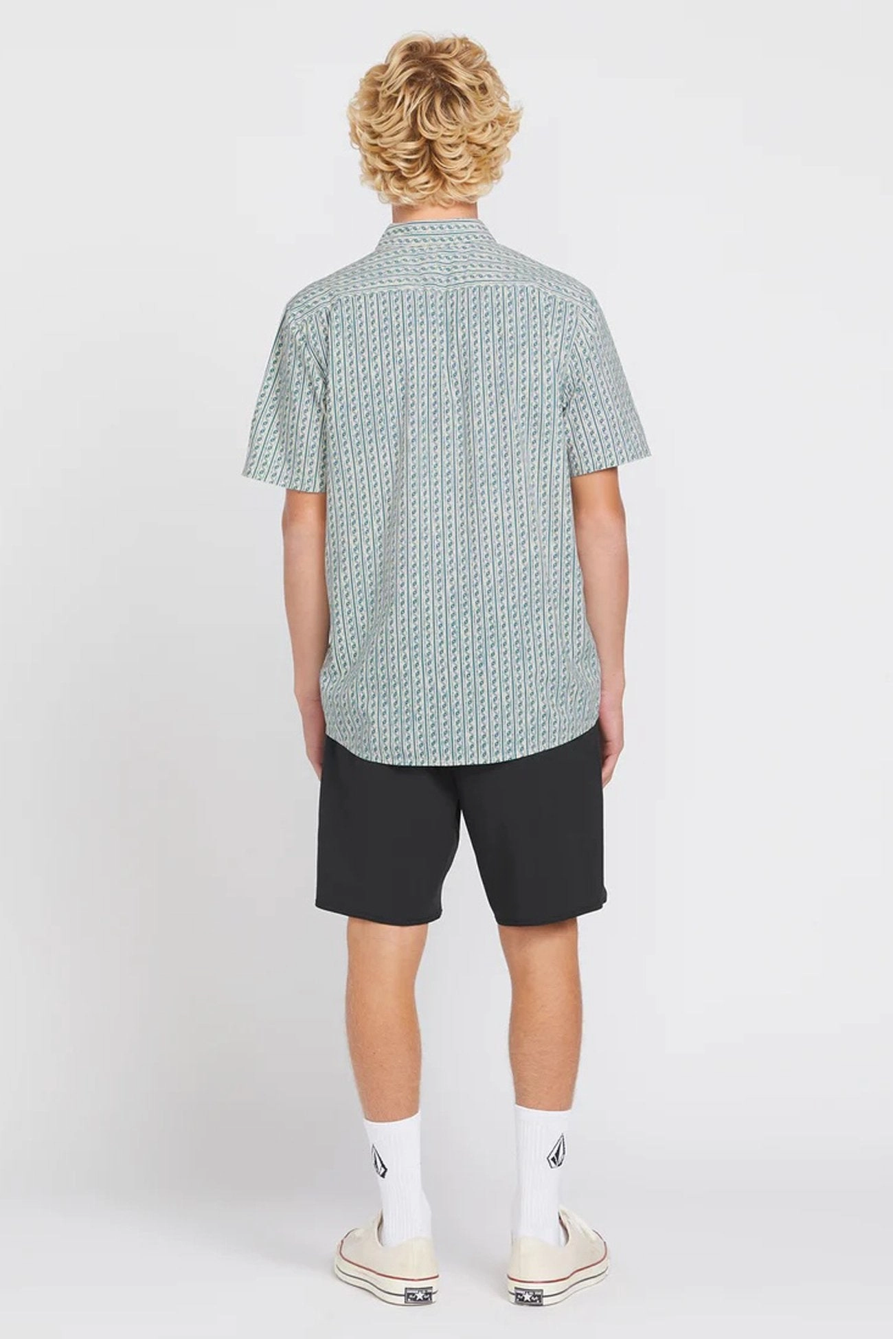 Scaler Stone Woven Short Sleeve Shirt Dirty White easter sale