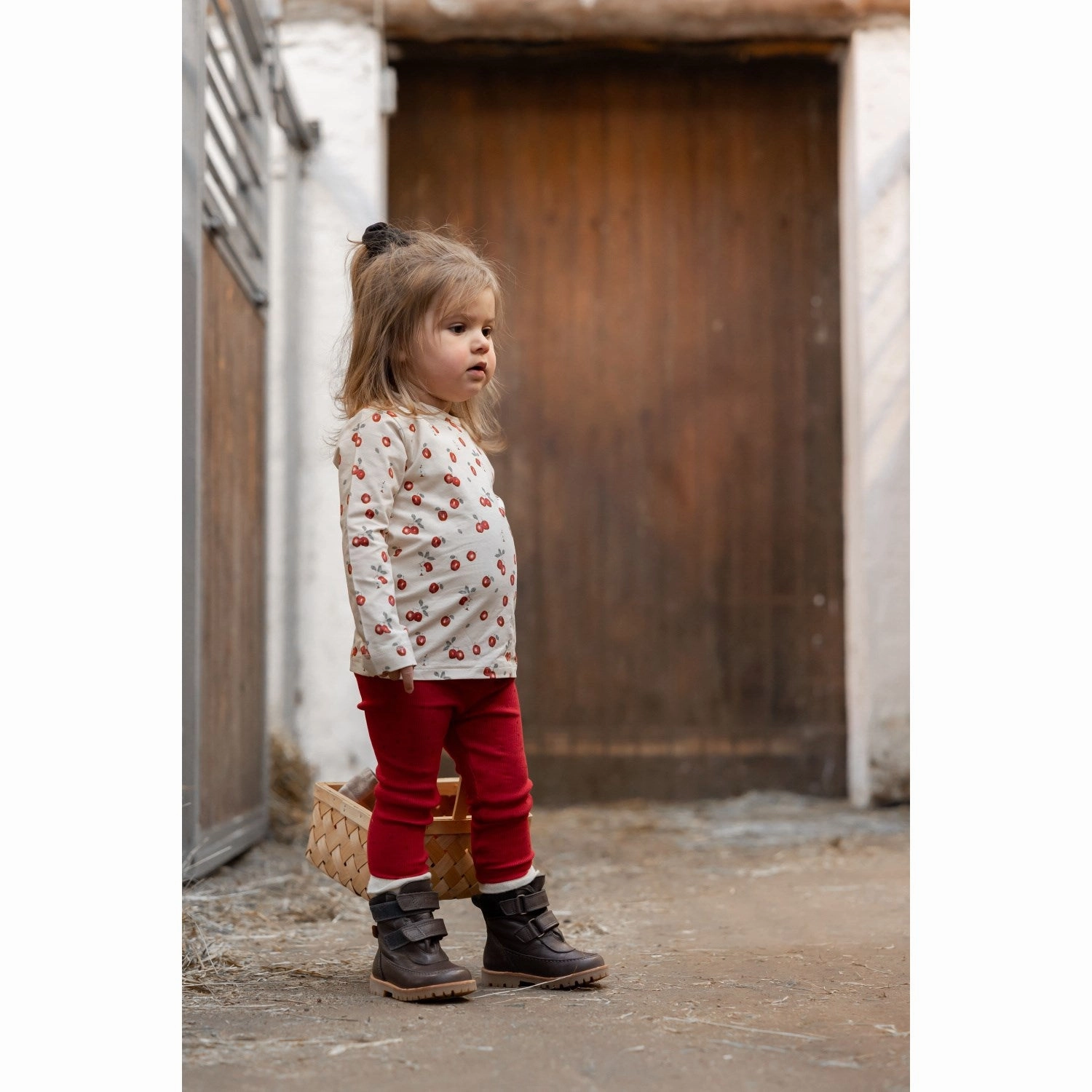 Seam Petit Piao Apple Aop Blouse Printed