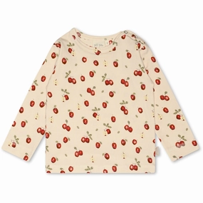 Seam Petit Piao Apple Aop Blouse Printed Formal