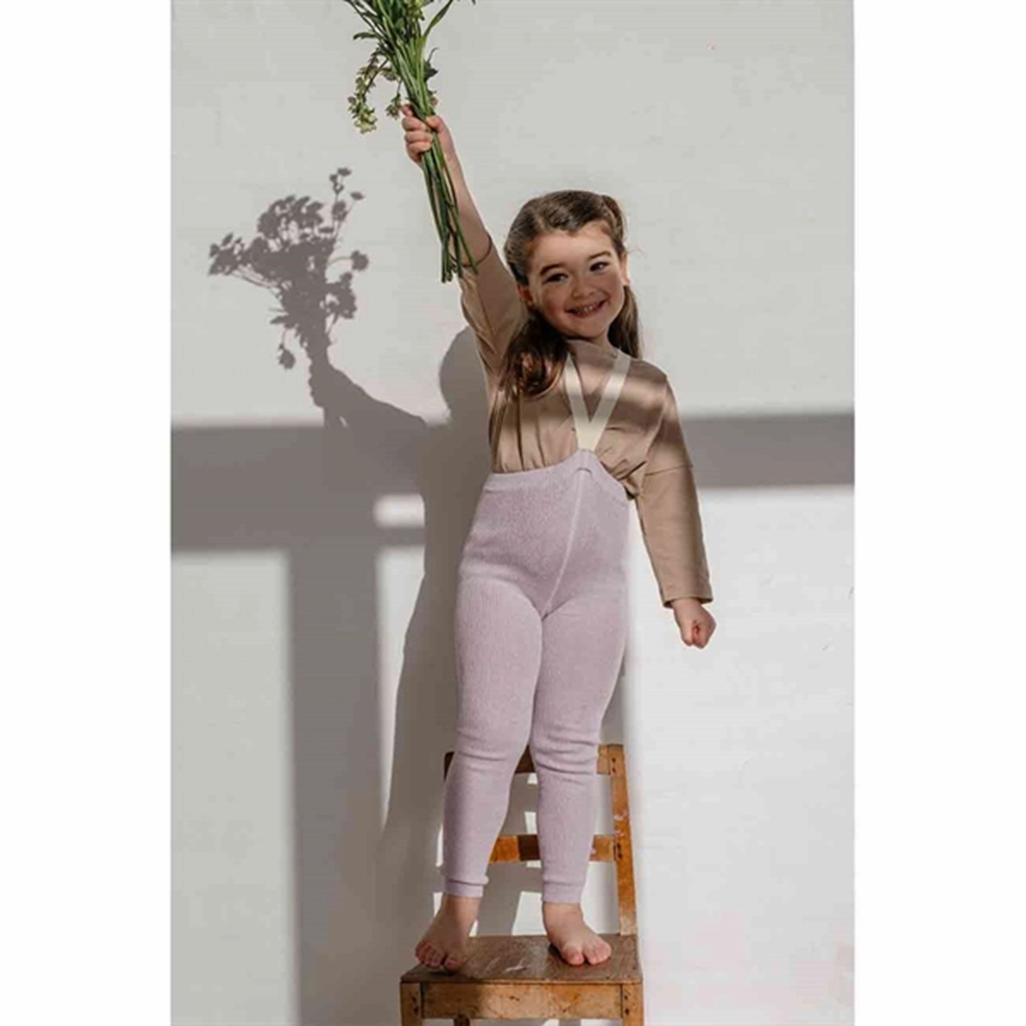 Seam Silly Silas Footless Tights Creamy Lavender
