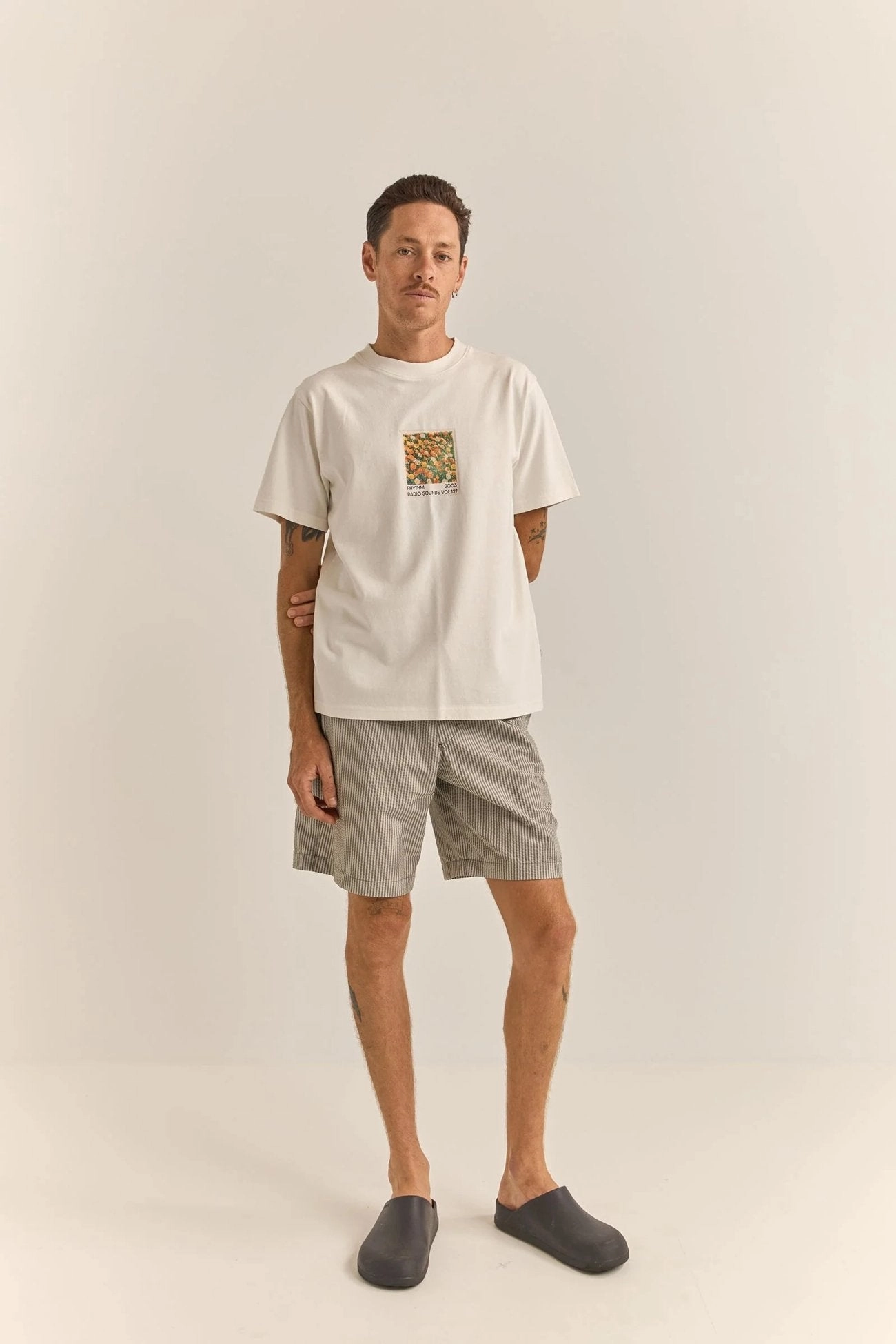 Seersucker Stripe Jam Olive sale myntra