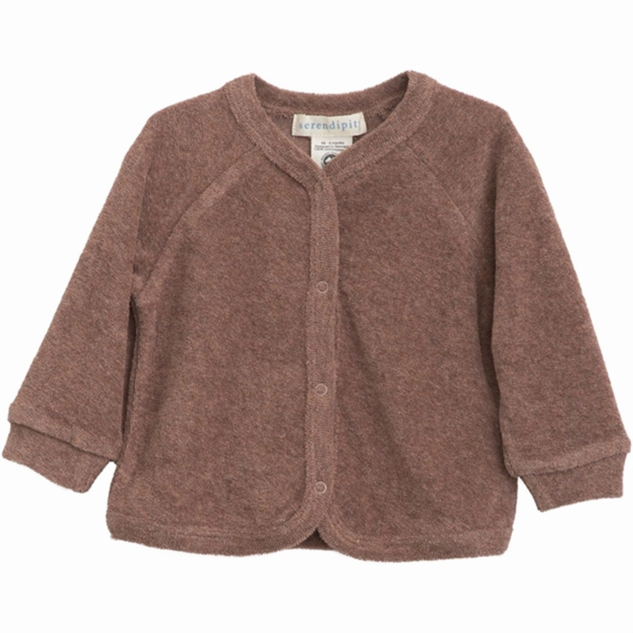 Serendipity Acorn Baby Terry Cardigan Trend Visionary