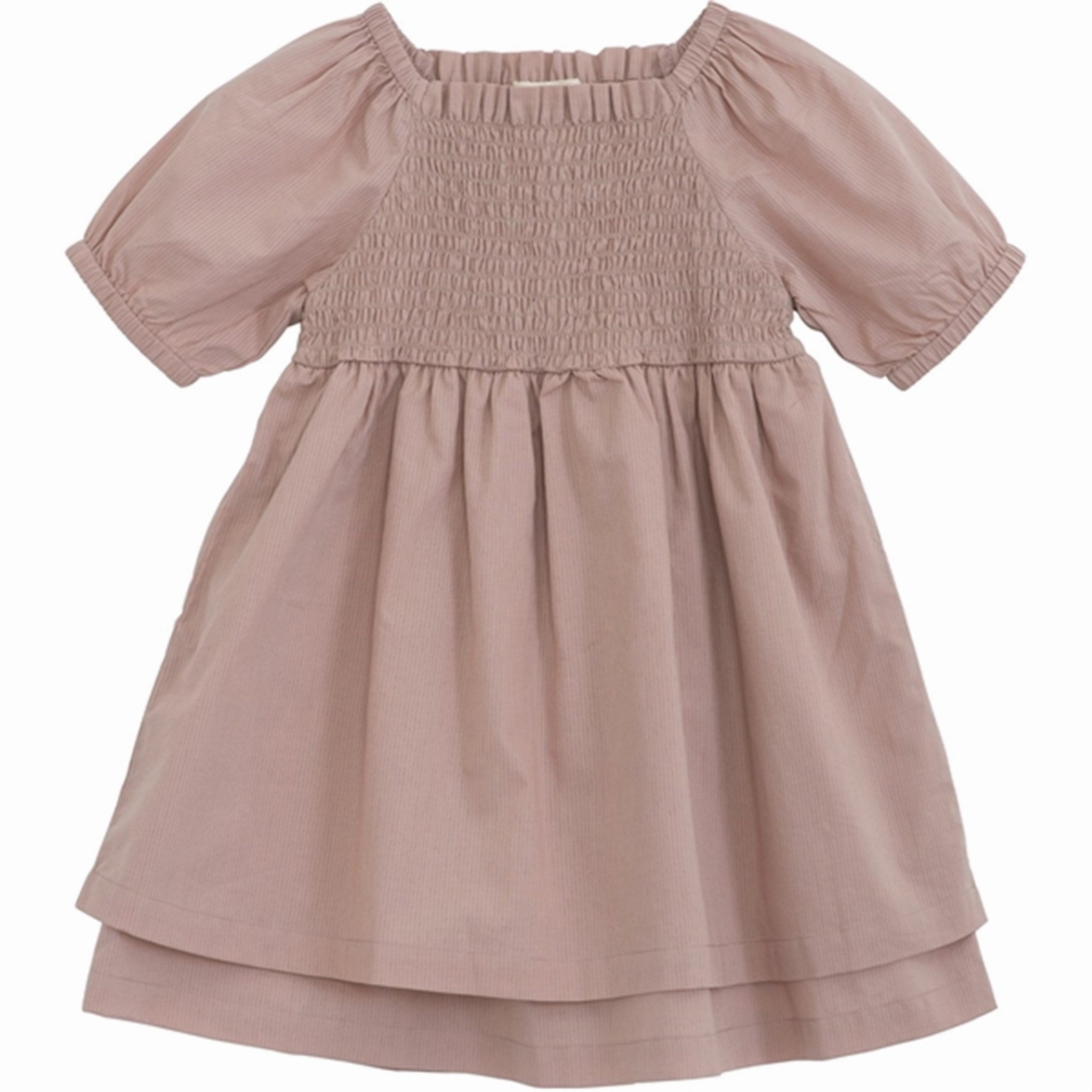 Serendipity Almond Smock Dress Finest Luxurious
