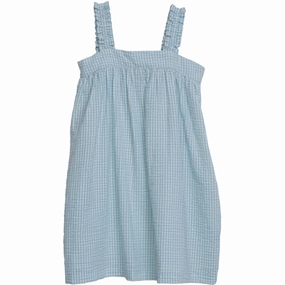 Serendipity Aquachecks Strap Dress Luxurious Universal