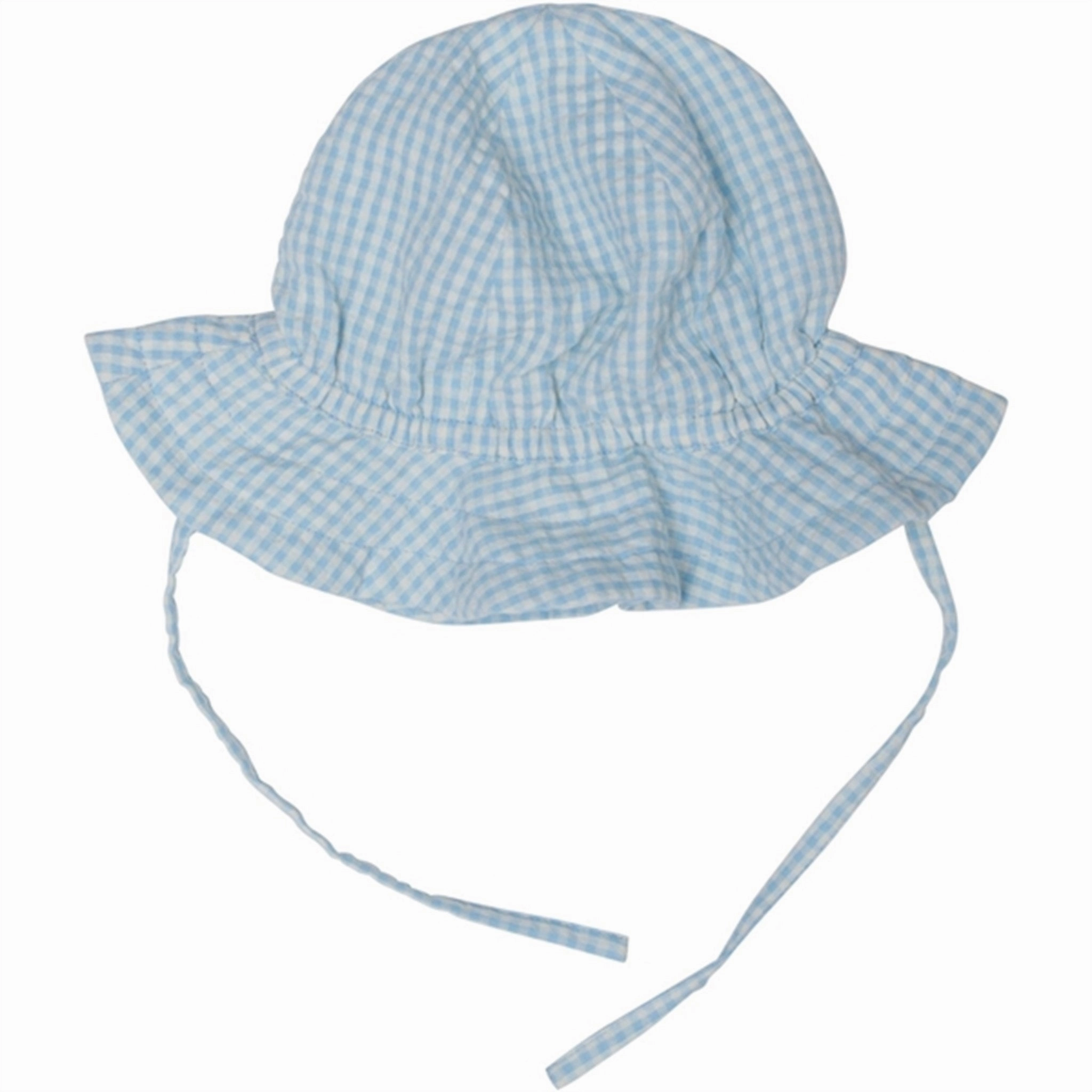 Artisanal Serendipity Aquachecks Sun hat Ethereal