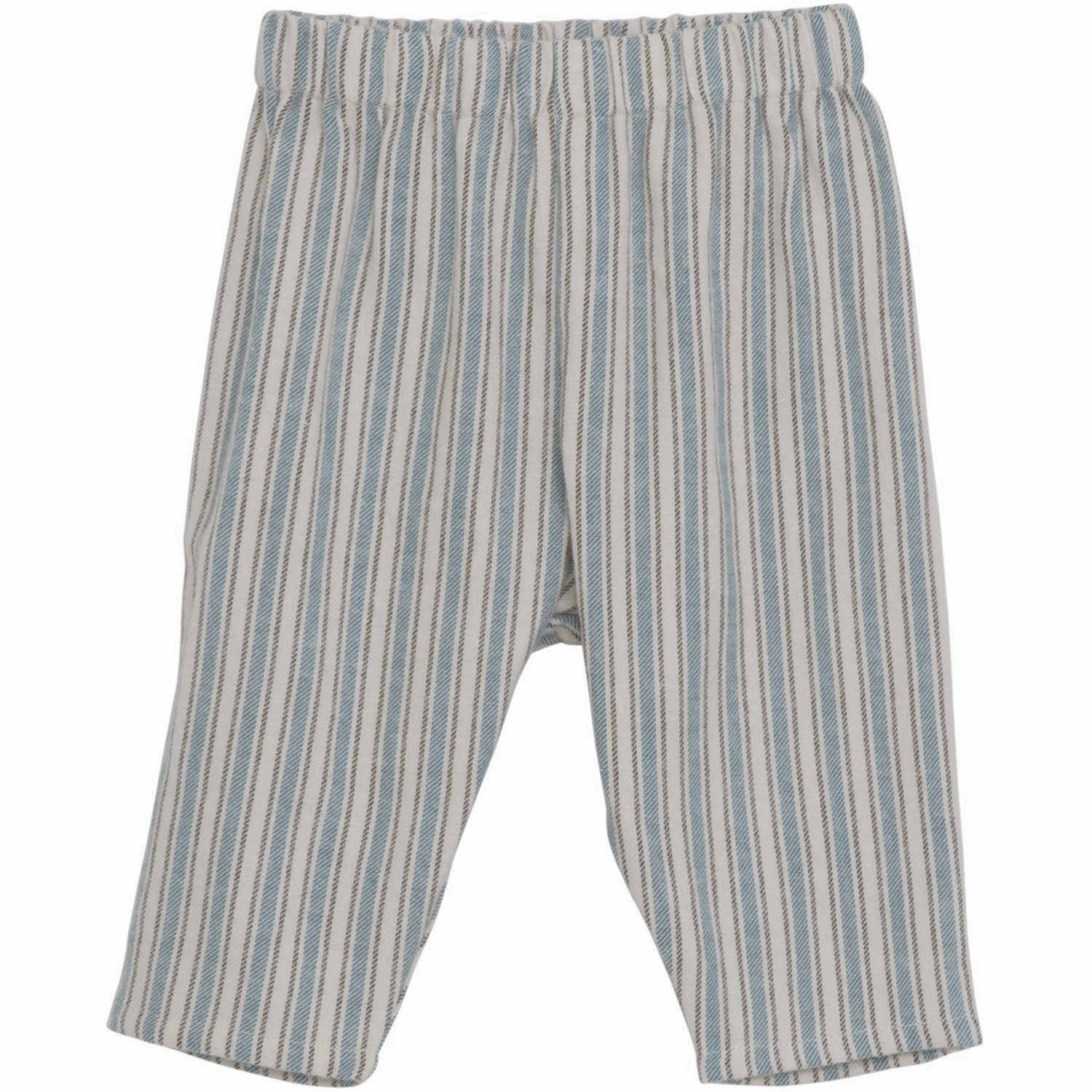 Impeccable Serendipity Arctic Stripe Brushed Pants Artistic