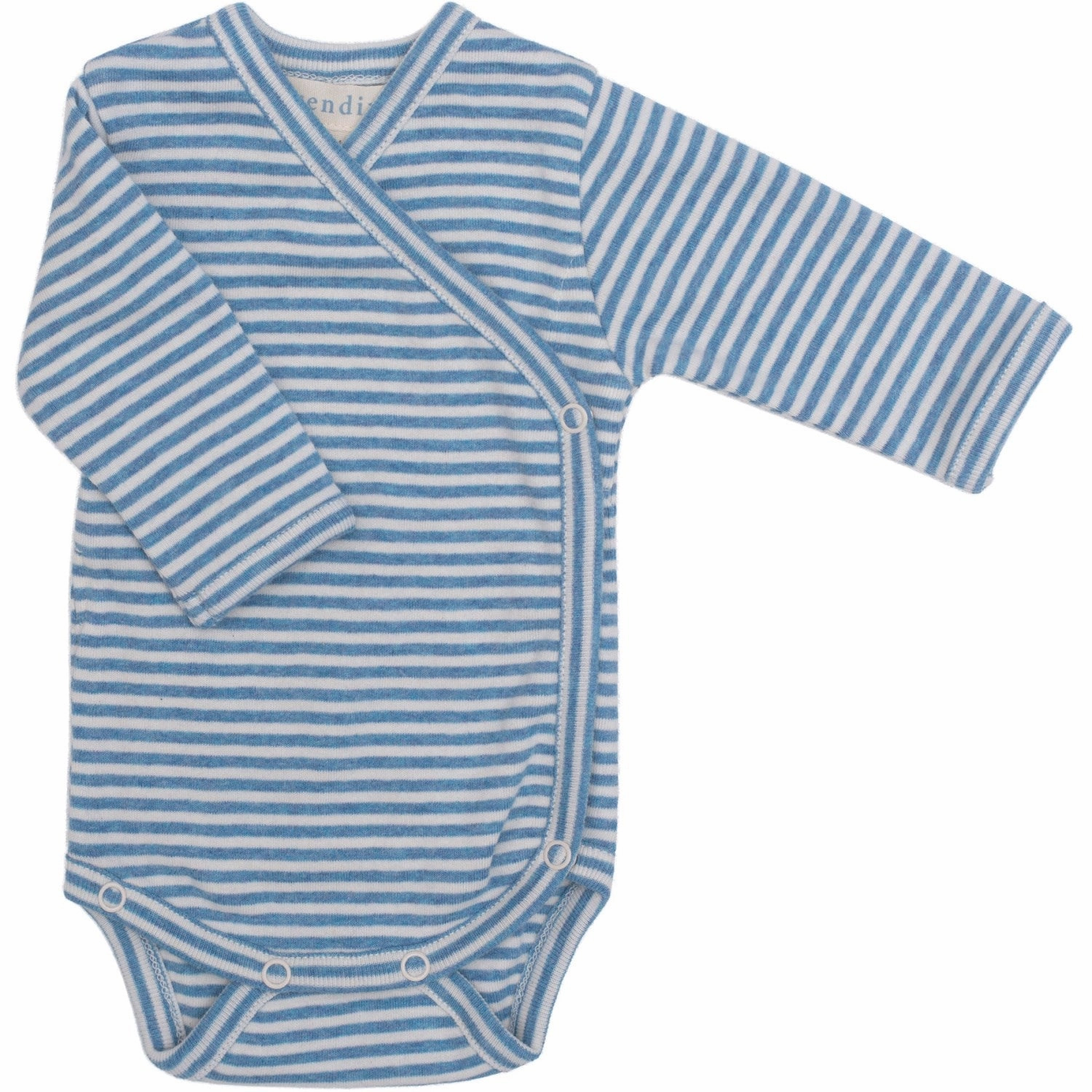 Serendipity Azur/Ecru Newborn Wrap Body Retro Ethical