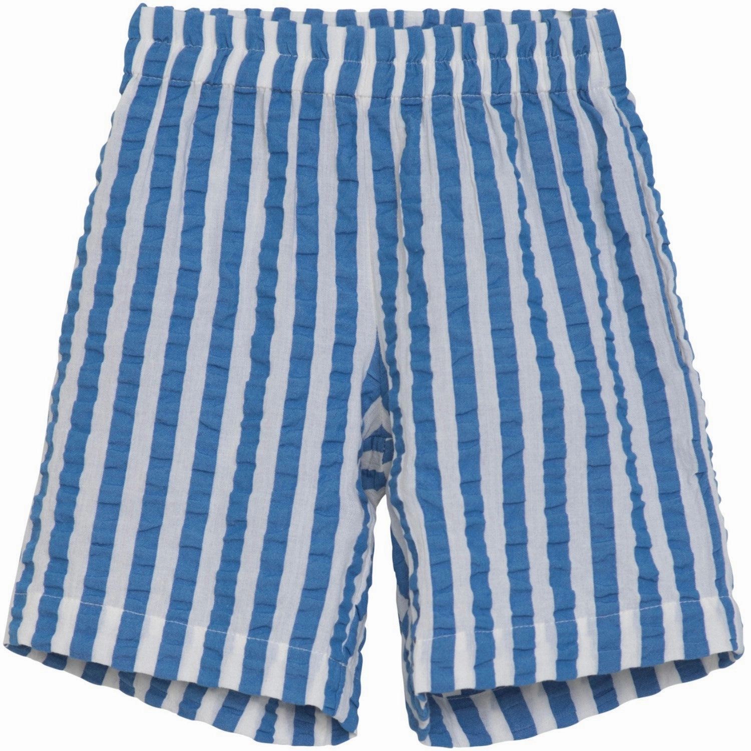 Expressive Serendipity Azur Stripe Long Shorts Signature