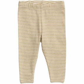 Serendipity Chamomile/Offwhite Baby Leggings Stripe Noble Inspiring
