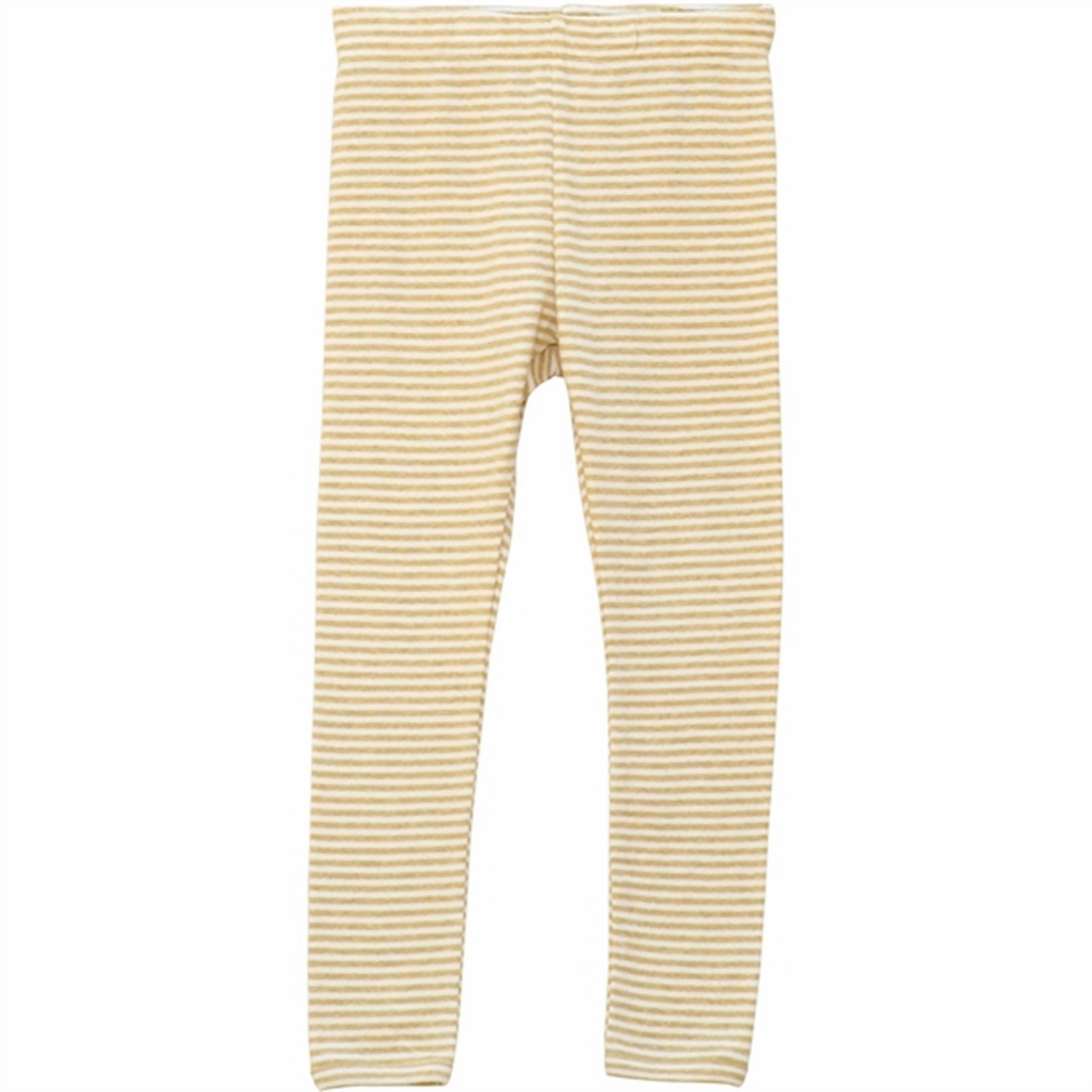 Serendipity Chamomile/Offwhite Stripe Leggings Rare Appealing