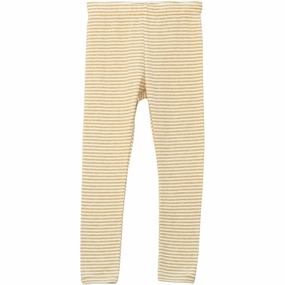 Serendipity Chamomile/Offwhite Stripe Leggings Rare Appealing