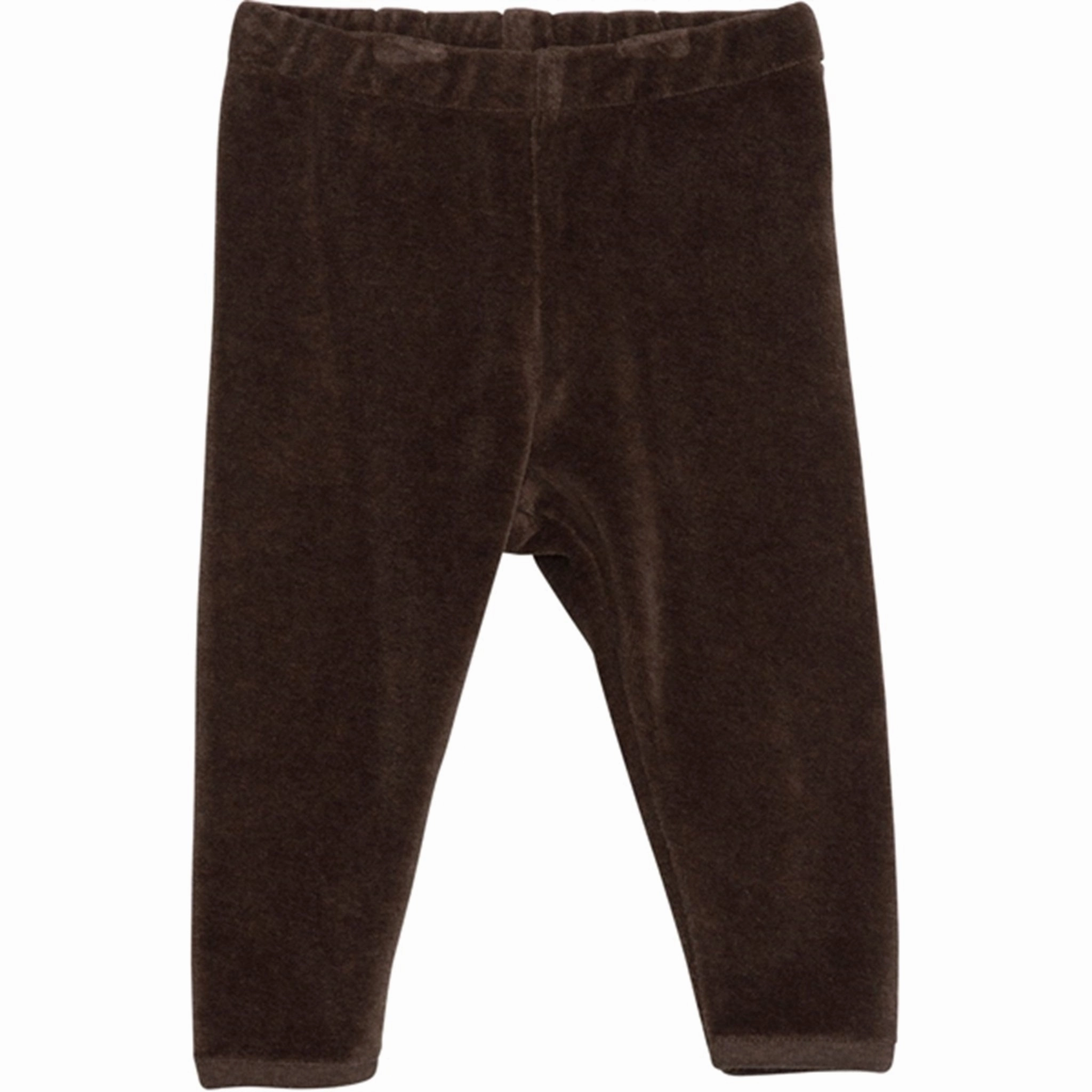 Serendipity Chestnut Baby Velour Leggings Retro Renowned
