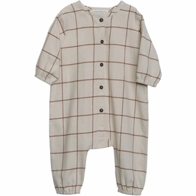 Serendipity Chocolatechecks Baby Brushed Suit Ethical Pristine