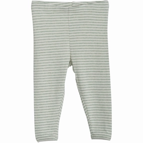 Serendipity Jade/Offwhite Baby Leggings Stripe Regal Finest