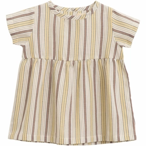 Serendipity Misty Stripes Baby Flair Dress Admired Desirable