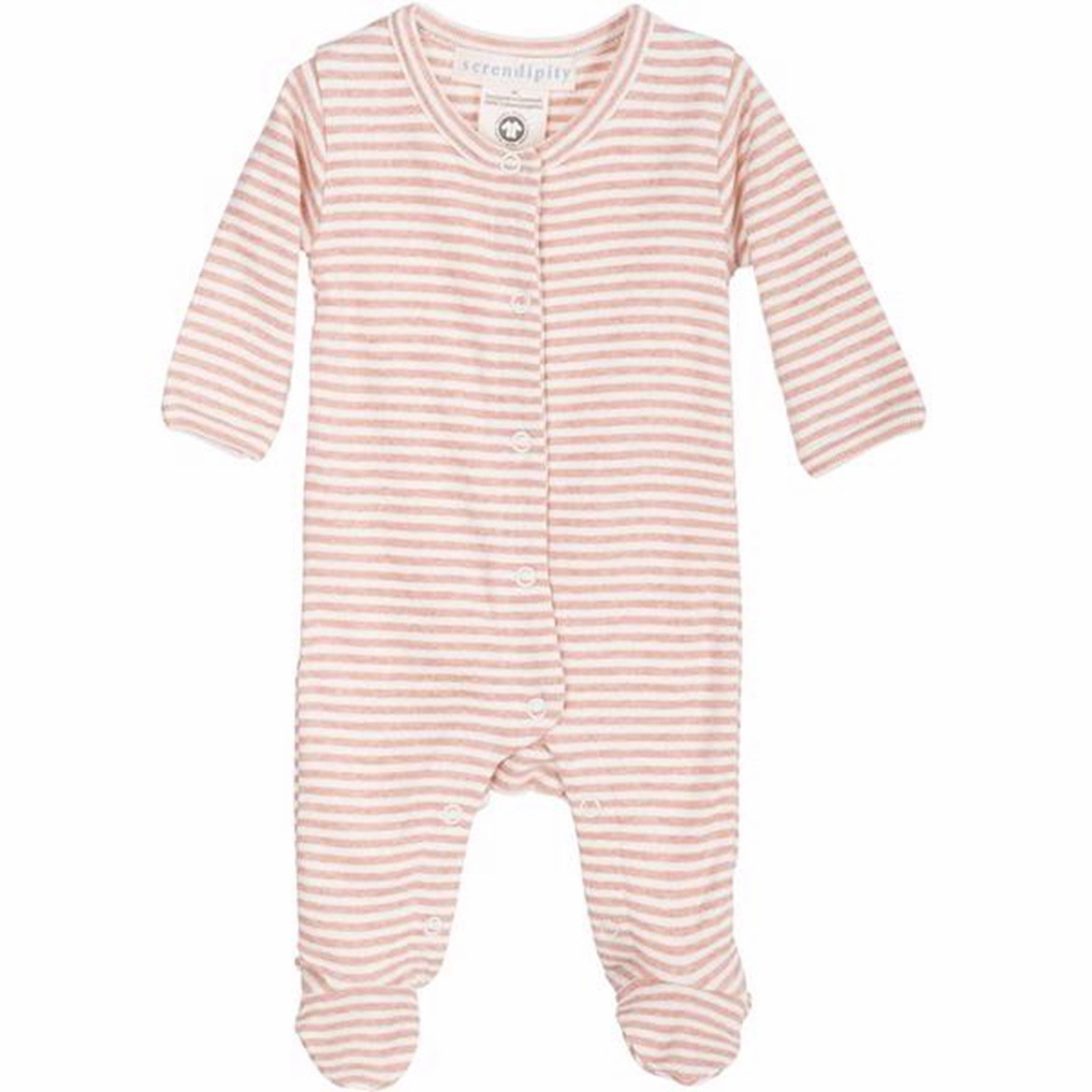 Serendipity Newborn Clay/Offwhite Stripe Suit Exclusive Magnetic