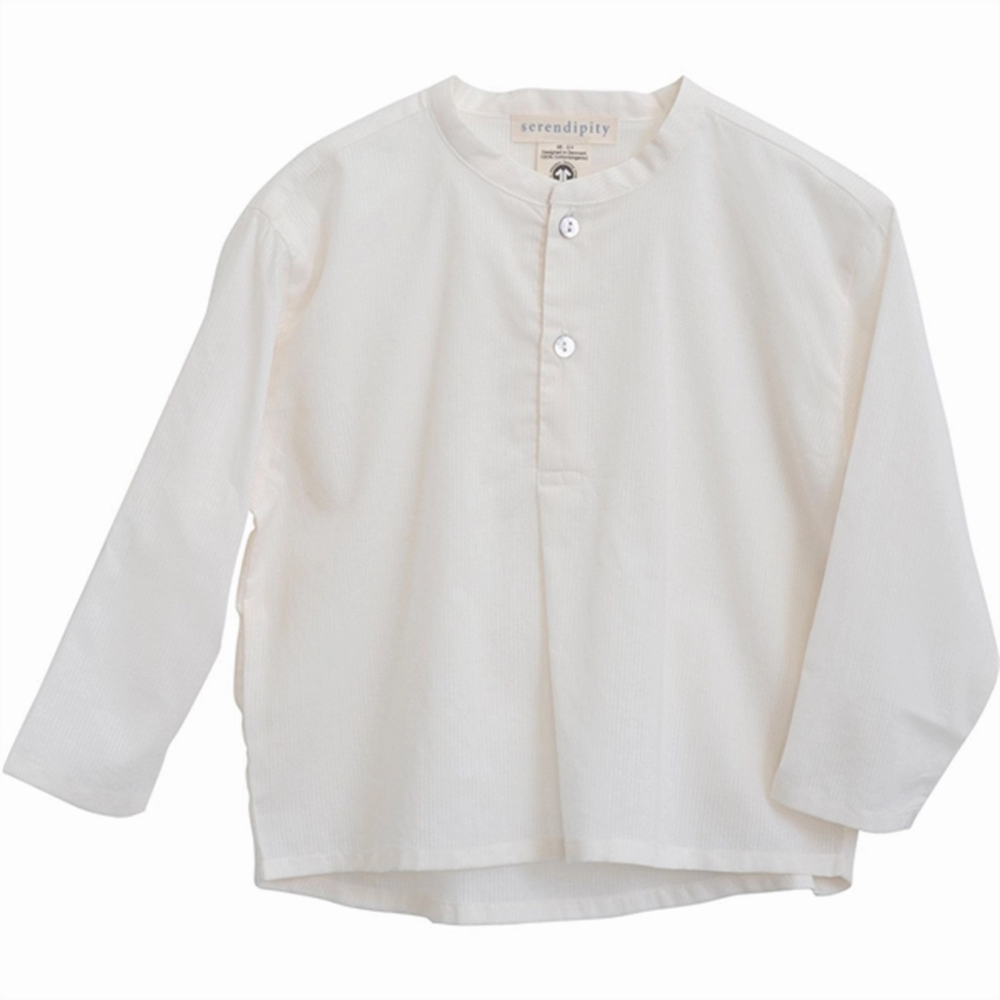 Serendipity Offwhite Loose Shirt Authentic Exceptional