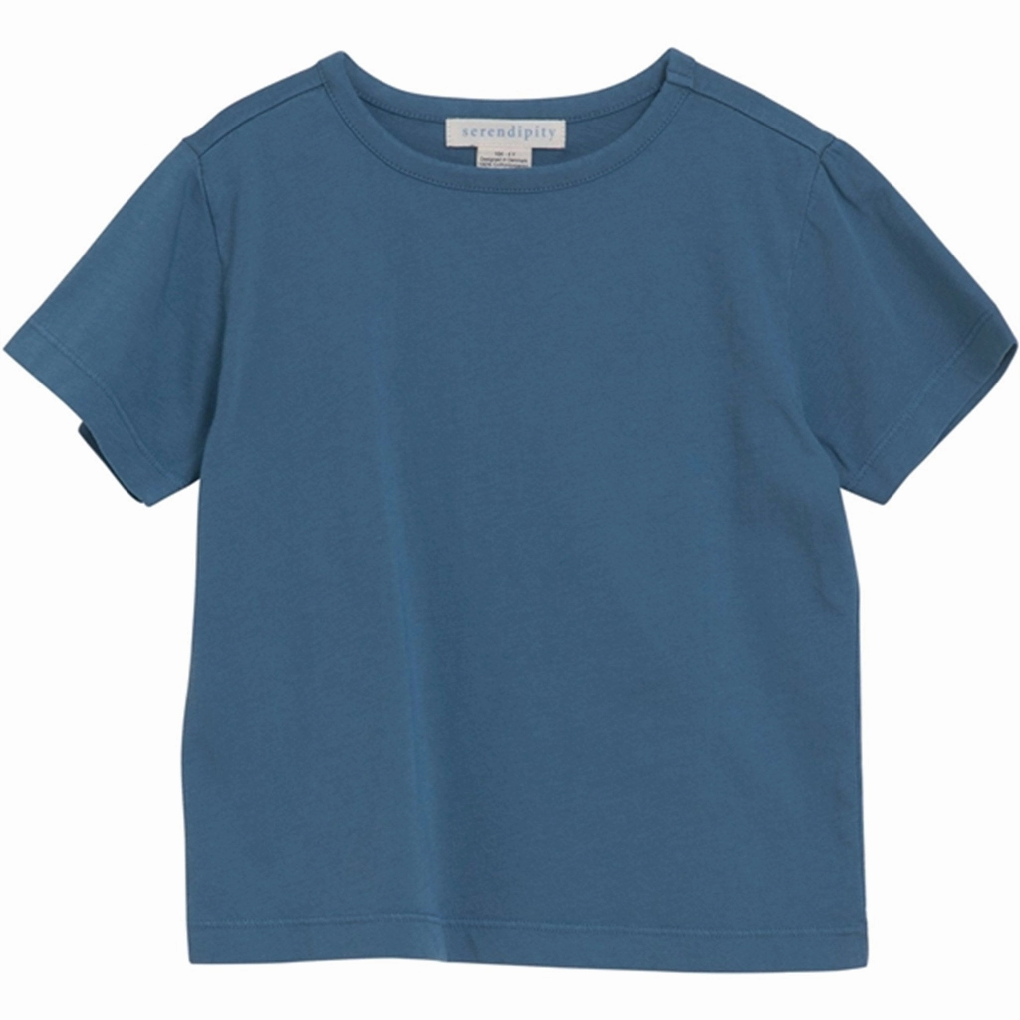 Serendipity Pale Blue Jersey T-shirt Futuristic Sophisticated