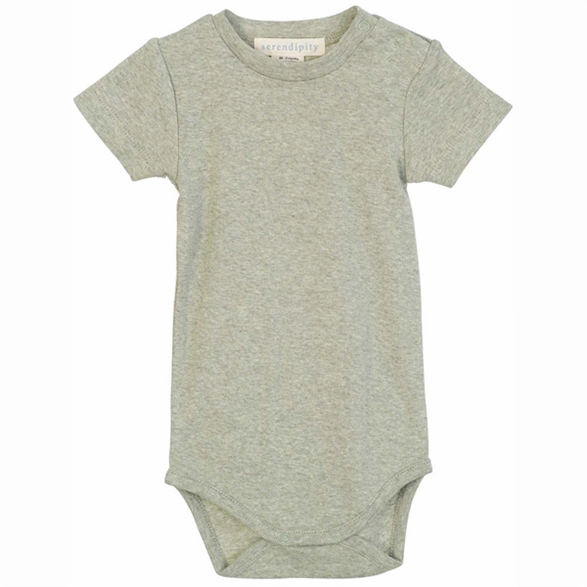 Serendipity Sage Baby Short Sleeve Body Silk Lace