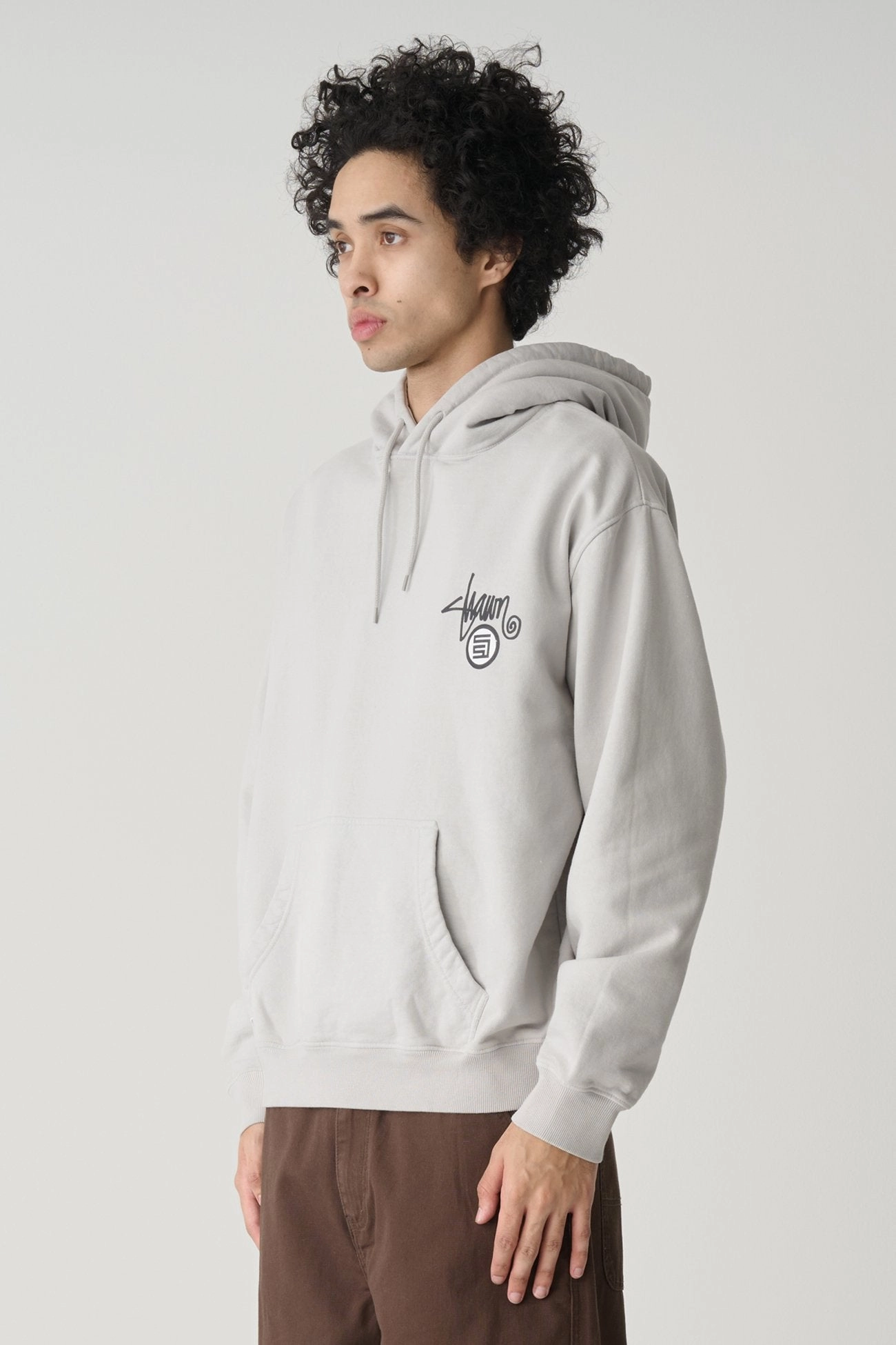 Shawn Dot Hood Washed Grey varley sale