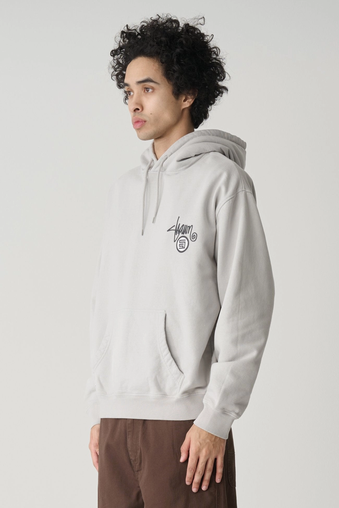 Shawn Dot Hood Washed Grey varley sale
