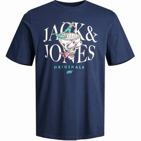 Signature Jack & Jones Junior Navy Blazer Afterlife T-Shirt Legendary