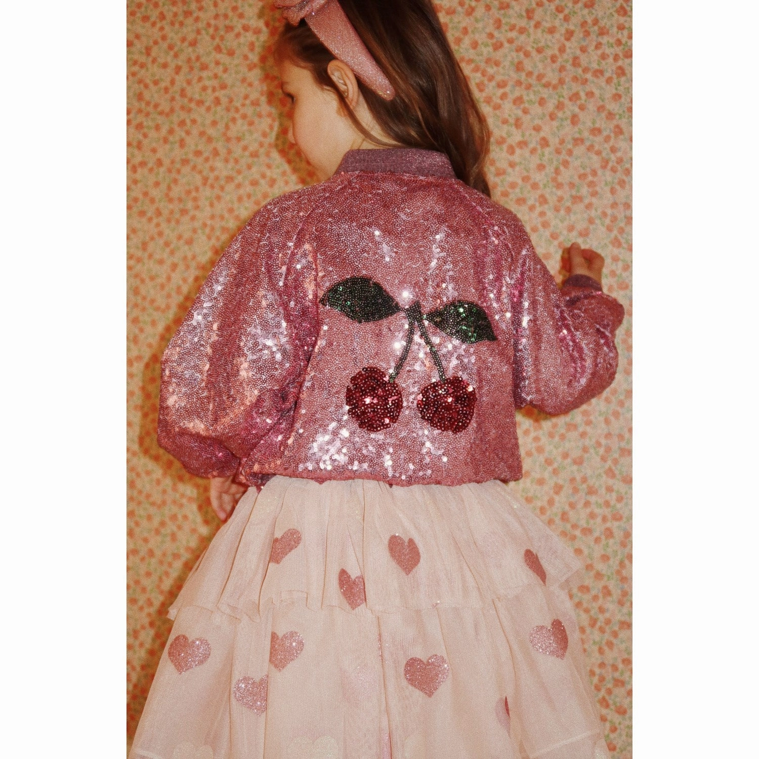 Signature Konges Sljd Heart Rose Glitter Tullie Skirt