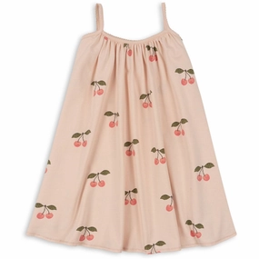Signature Konges Sljd Ma Grande Cerise Pink Basis Strop Dress Seam