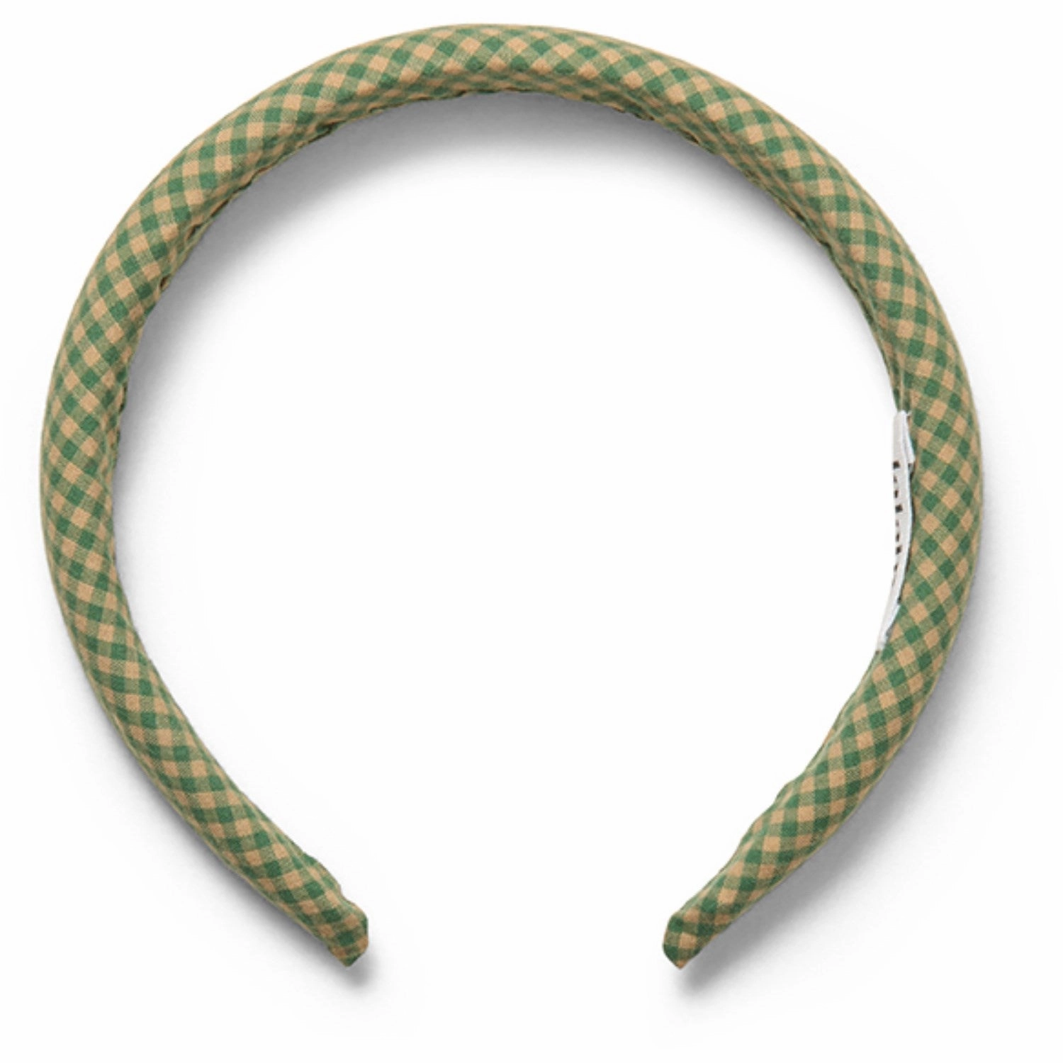 Lalaby Green Check Headband Iconic Brand Sublime
