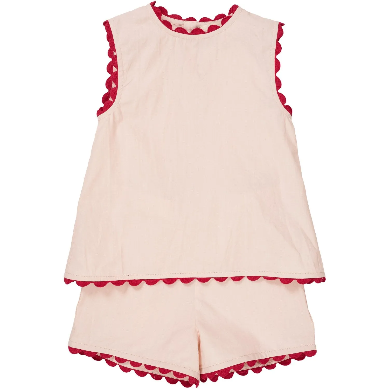 Silk COPENHAGEN COLORS Dusty Rose Comb. Poplin Deco Summer Set Iconic