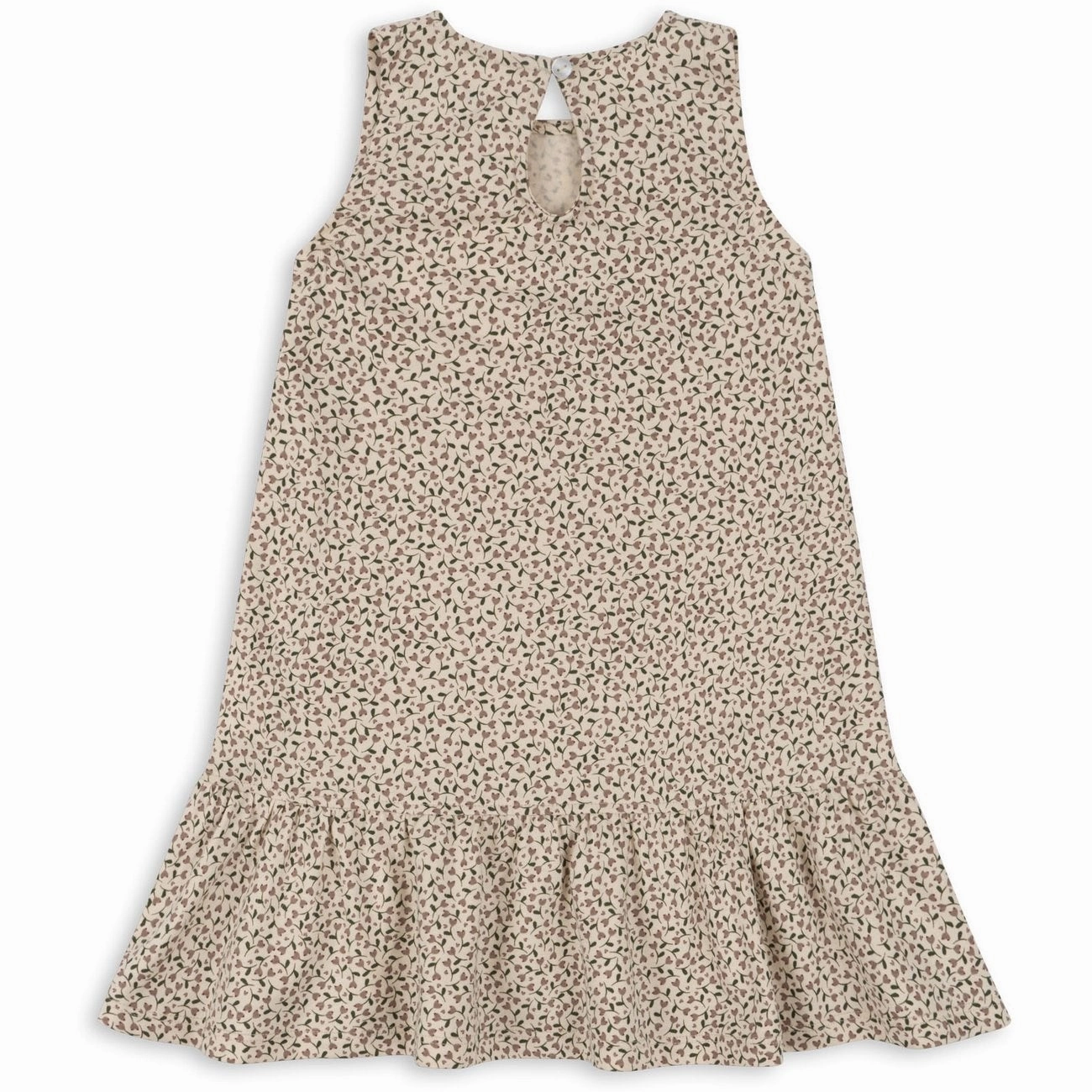 Silk Konges Sljd Milk Tank Lin Dress