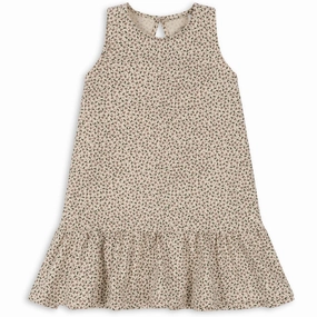 Silk Konges Sljd Milk Tank Lin Dress Waterproof