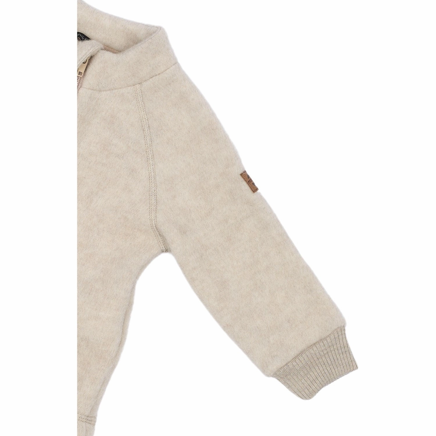 Silk Mikk-Line Melange Offwhite Wool Jacket