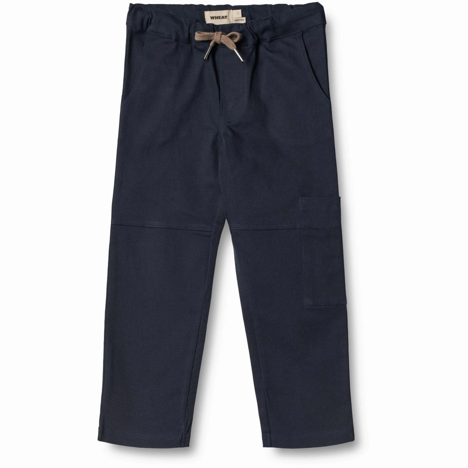 Silk Wheat Navy Trousers Nicolai High-quality