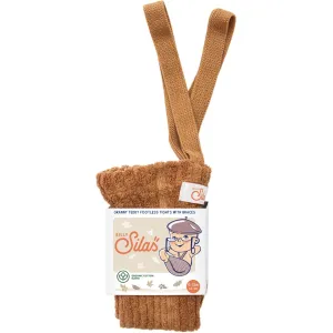 Silly Silas Amber Granny Teddy Footless Tights Refined Polyester