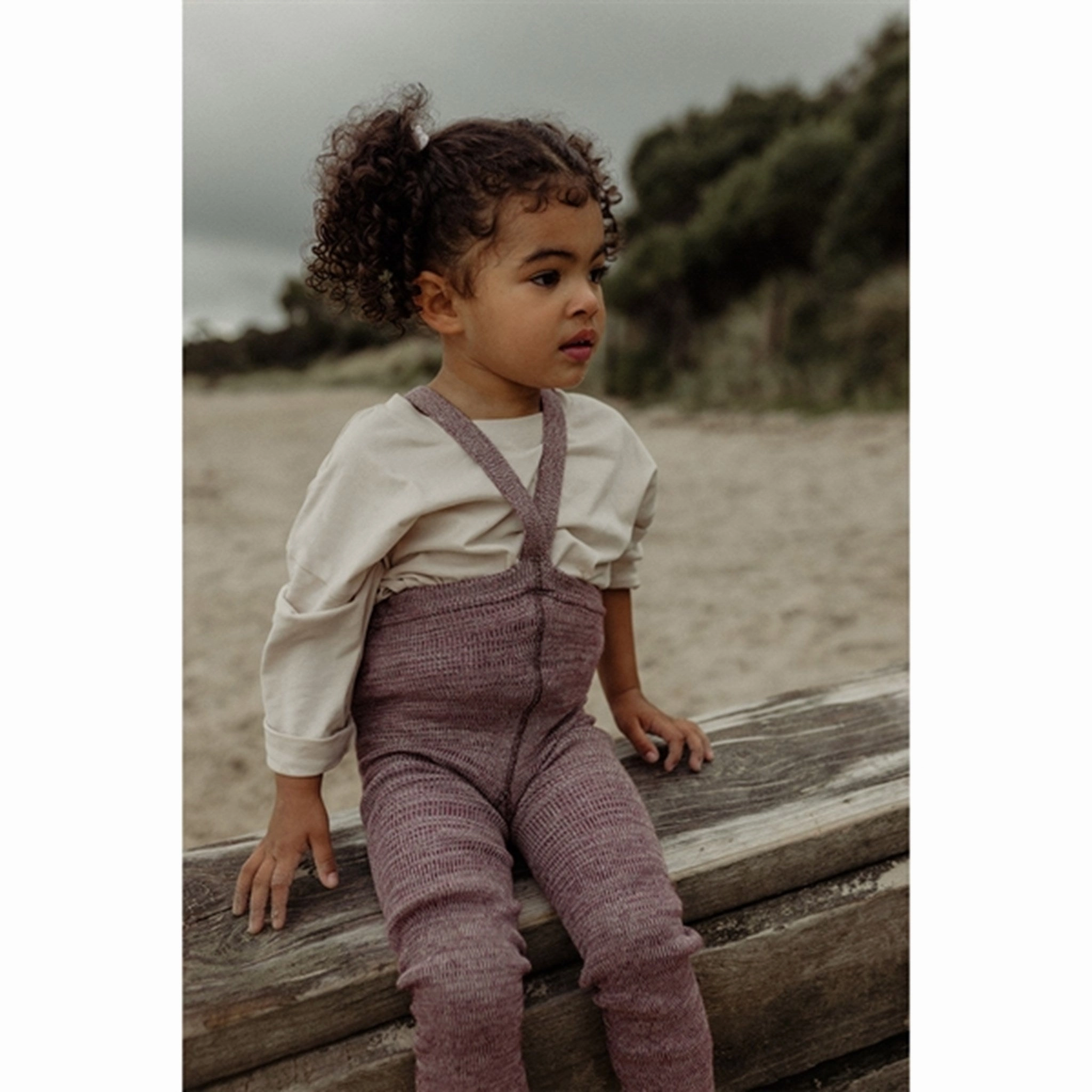 Silly Silas Footless Tights Vanilla Fig Stylish