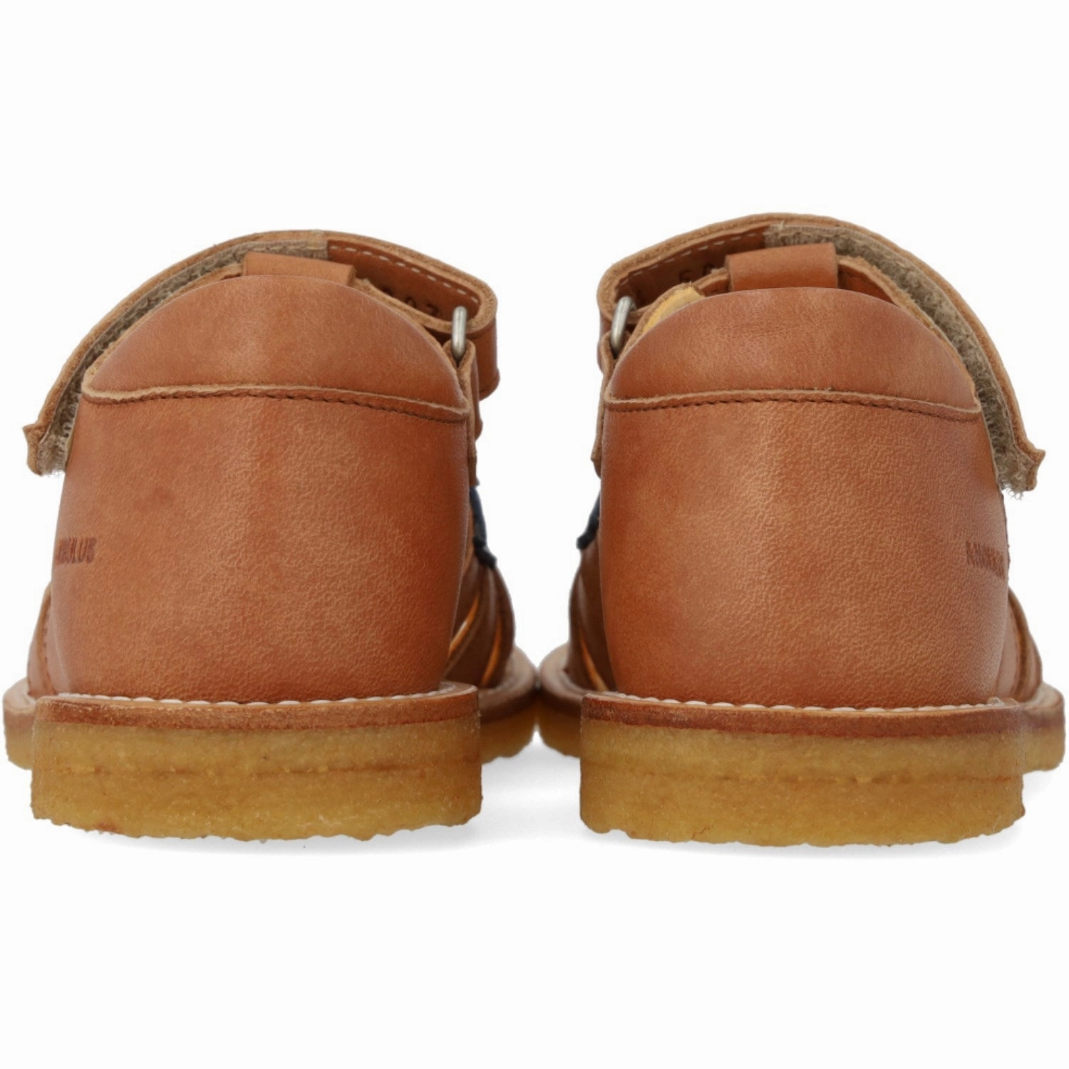 Skate shoes Angulus Tan/Navy/Indigo/Blue FAnd Colourblock Regnbuesandal Med Velcro