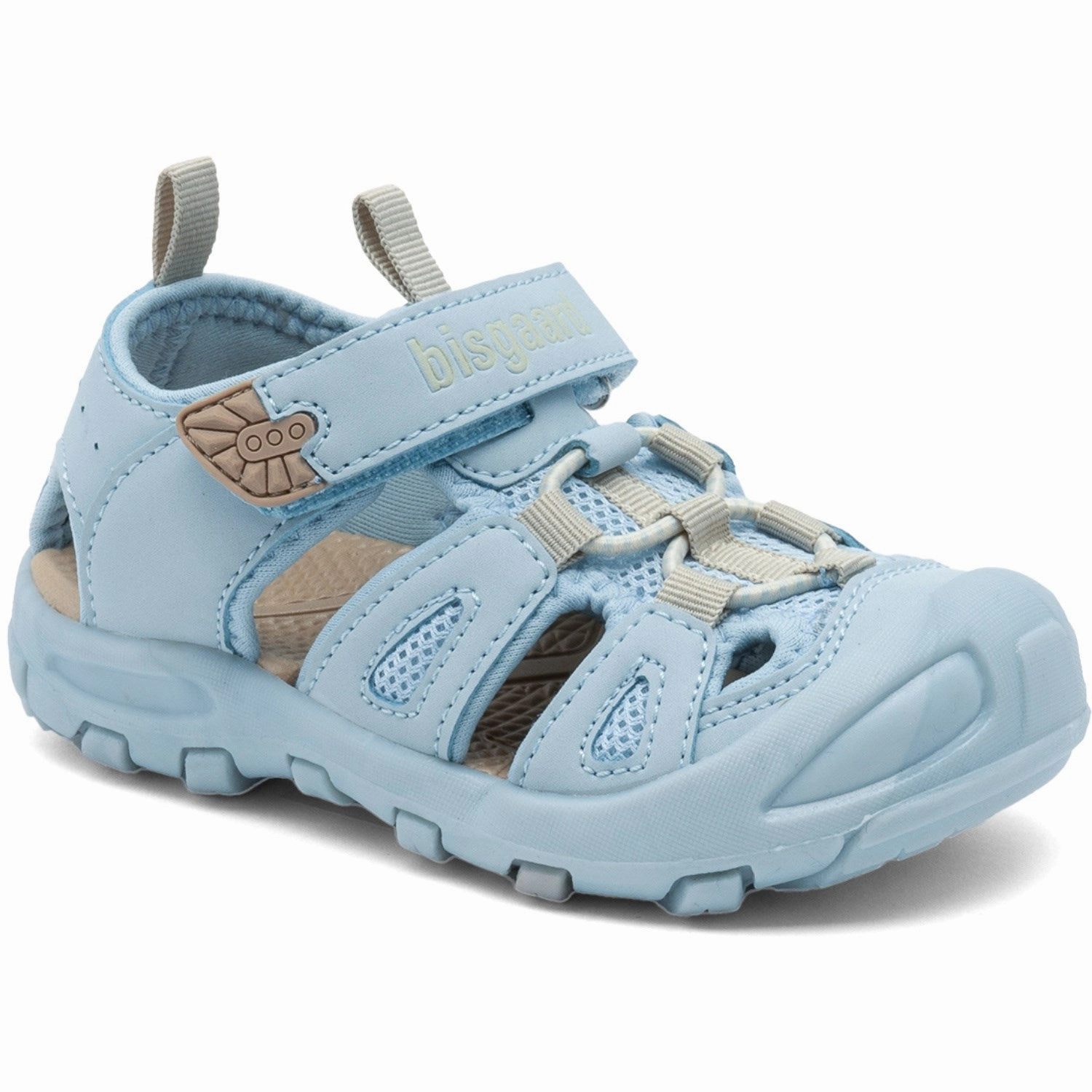 Skate shoes Bisgaard Baby Blue Parker Velcro Shoe Espadrilles