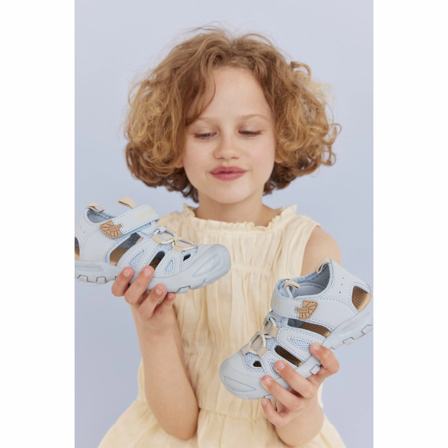 Skate shoes Bisgaard Baby Blue Parker Velcro Shoe