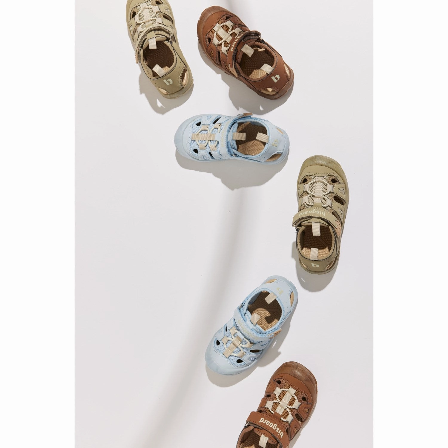 Skate shoes Bisgaard Baby Blue Parker Velcro Shoe