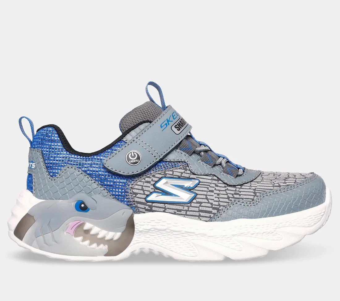 Skechers Creature Light Molded Creature Sneakers Charcoal Blue Visionary Inspiring
