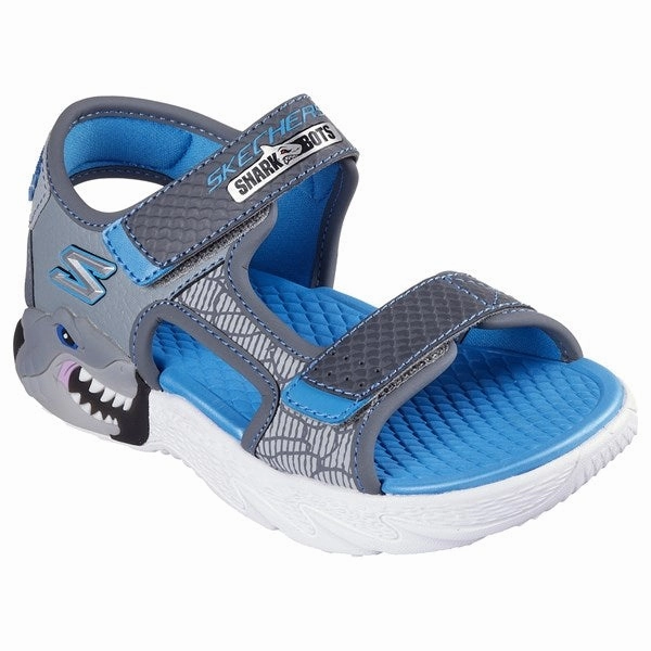 Skechers Creature Splash River Sandal Charcoal Blue Masterpiece Innovation